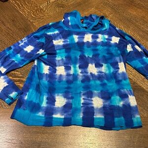 Happy Sheep Tie Dye Hooded Sweater